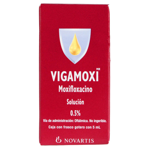 Vigamoxi Gotas 0.5% 5Ml (Moxifloxacino) - WeCare Pharma
