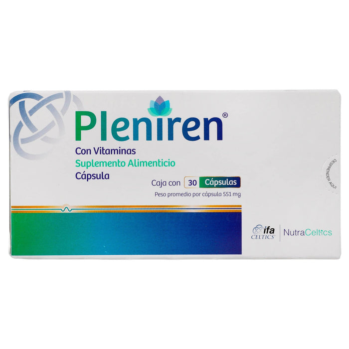 Pleniren 1.17G Con 30 Capsulas (Suplemento Alimenticio) - WeCare Pharma