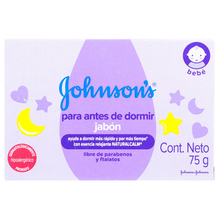 Jabon Johnsons Bebe Antes De Dormir Barra 75G - WeCare Pharma