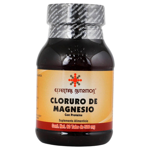 Cloruro De Magnesio 500Mg Con 60 Essential Nutrition Tabletas - WeCare Pharma