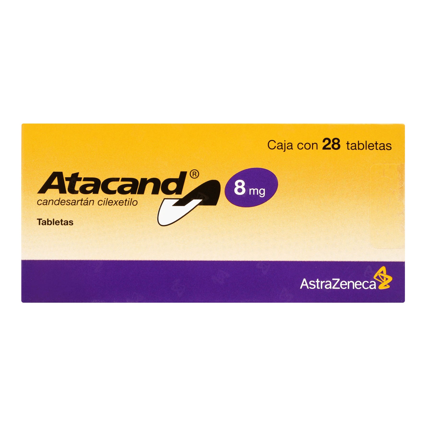 Atacand 8Mg Con 28 Tabletas (Candesartan) 1 - 7501098604505