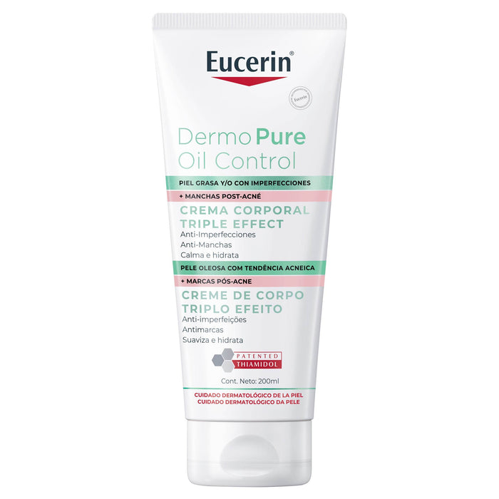 Eucerin Dermo Pure Oil Control Crema Corporal 200Ml - WeCare Pharma