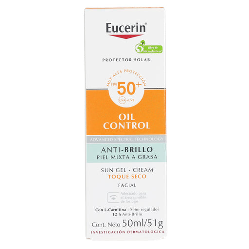 Eucerin Oil Control Fps50 Piel Mixta A Grasa 50Ml 1 - 4005900140906