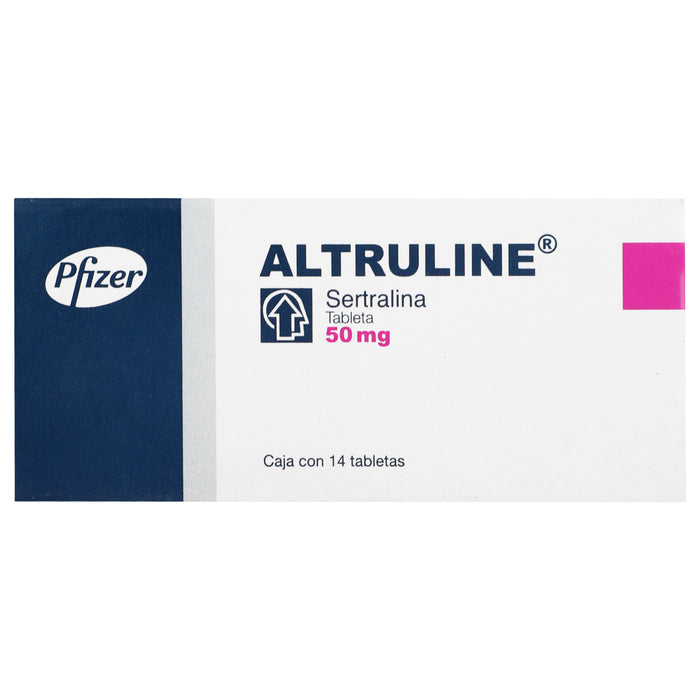 Altruline 50Mg Con 14 Tabletas (Sertralina) 1 - 7501287688019