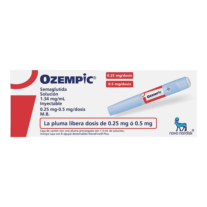 Ozempic Pluma 1.34Mg/Ml 0.25-0.5Mg/Dosis 1.5Ml (Semaglutida) - WeCare Pharma
