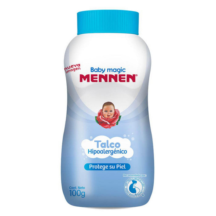 Talco Mennen Azul 100G - WeCare Pharma