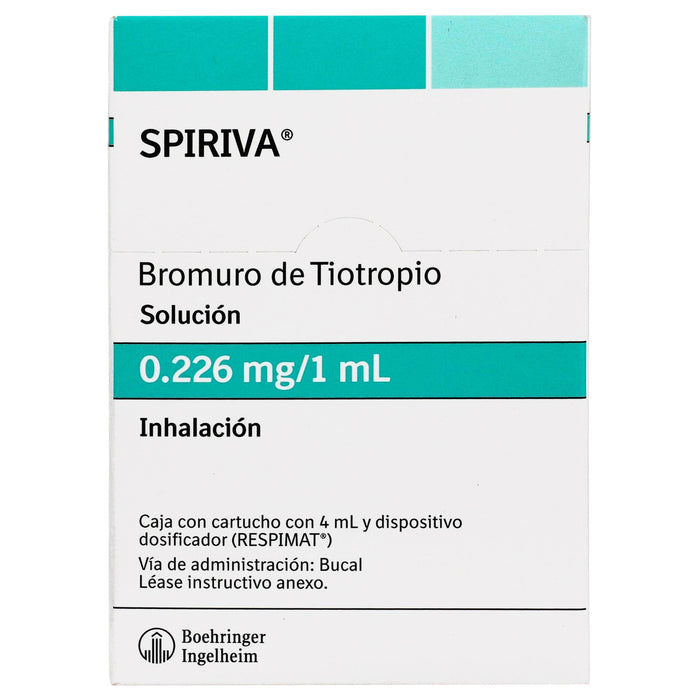 Spiriva Solución 0.226Mg/1Ml Con Disp (Tiotropio) - WeCare Pharma