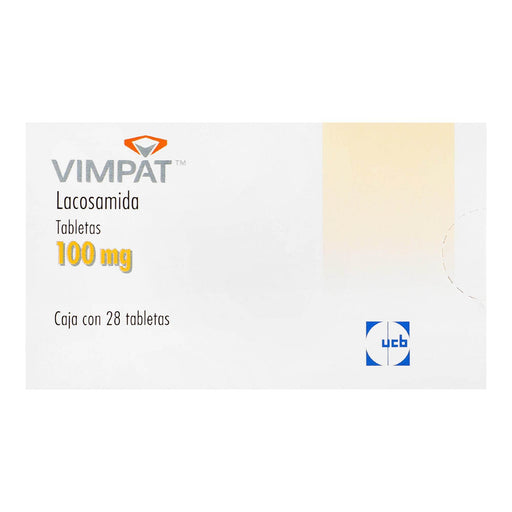 Vimpat 100 Mg Con 28 Tabletas (Lacosamida) - WeCare Pharma