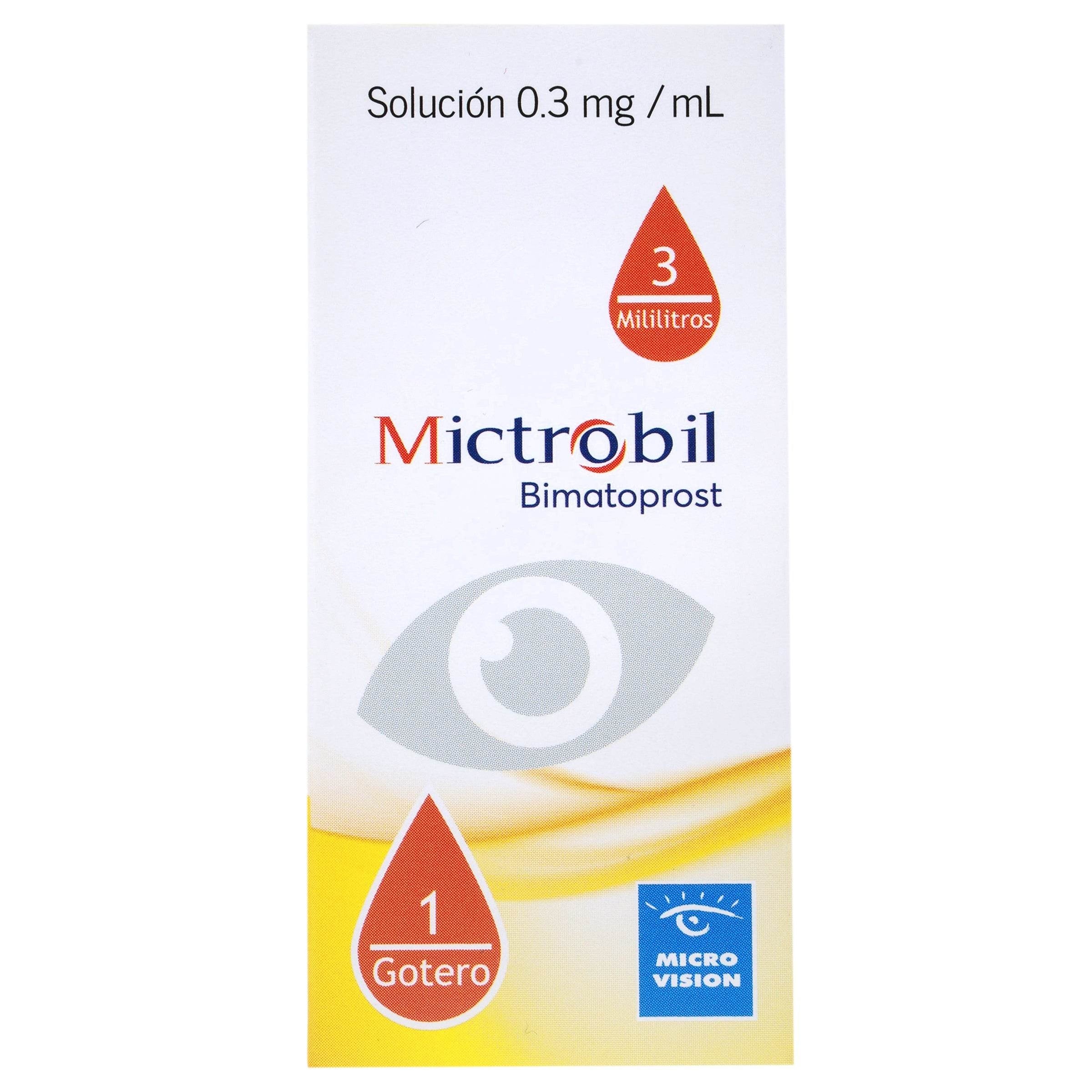 Mictrobil Gotas 0.3Mg/Ml (Bimatoprost) — WeCare Pharma