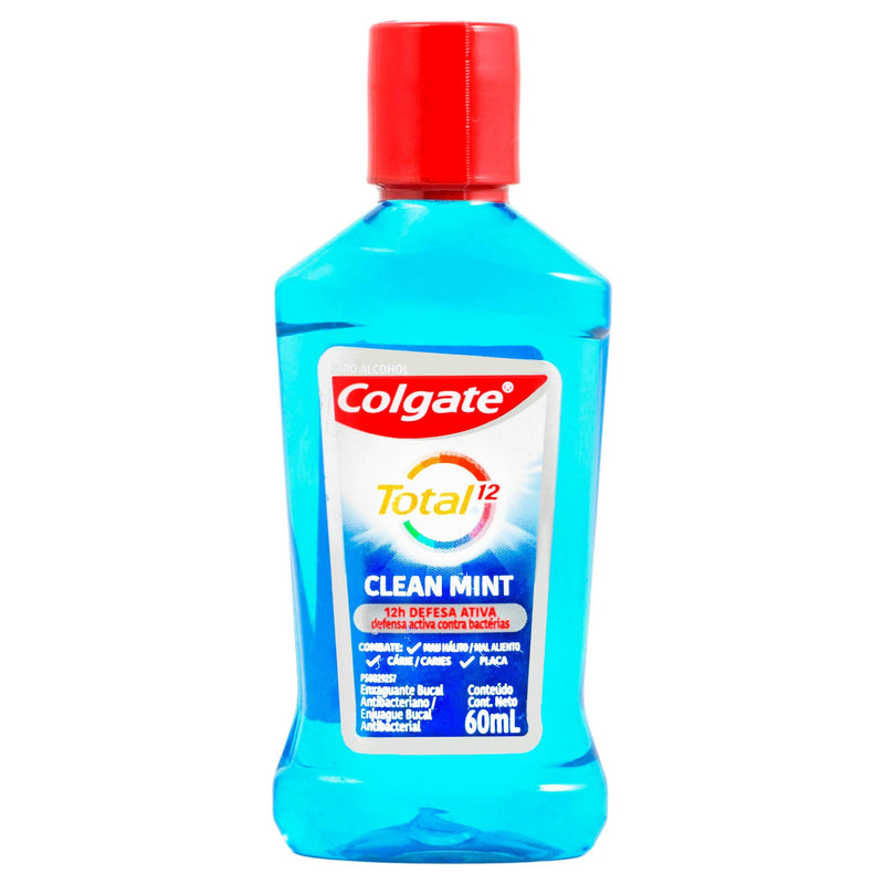 Colgate Total Blue Rinse Colgate Total 12 Mini Rinse 60ml — WeCare Pharma