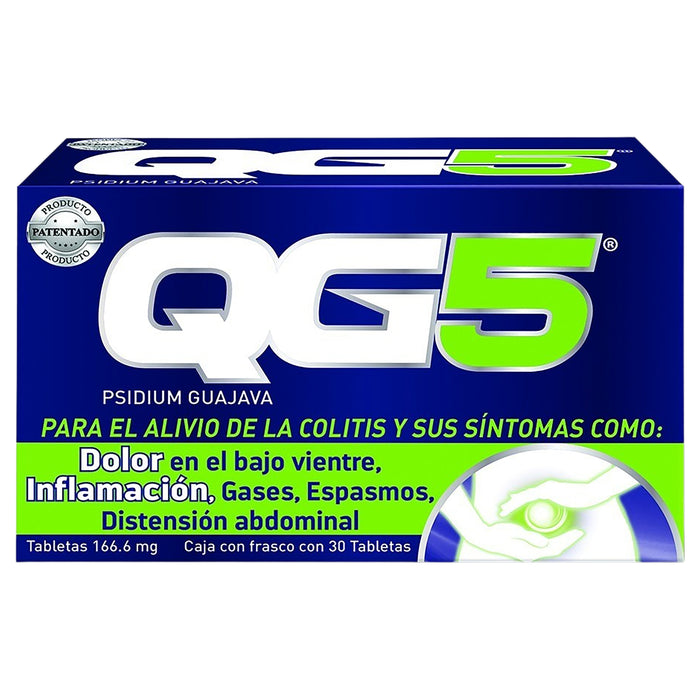 Qg5 166.6Mg Con 30 Tabletas (Psidium Guajava) 1 - 650240011139