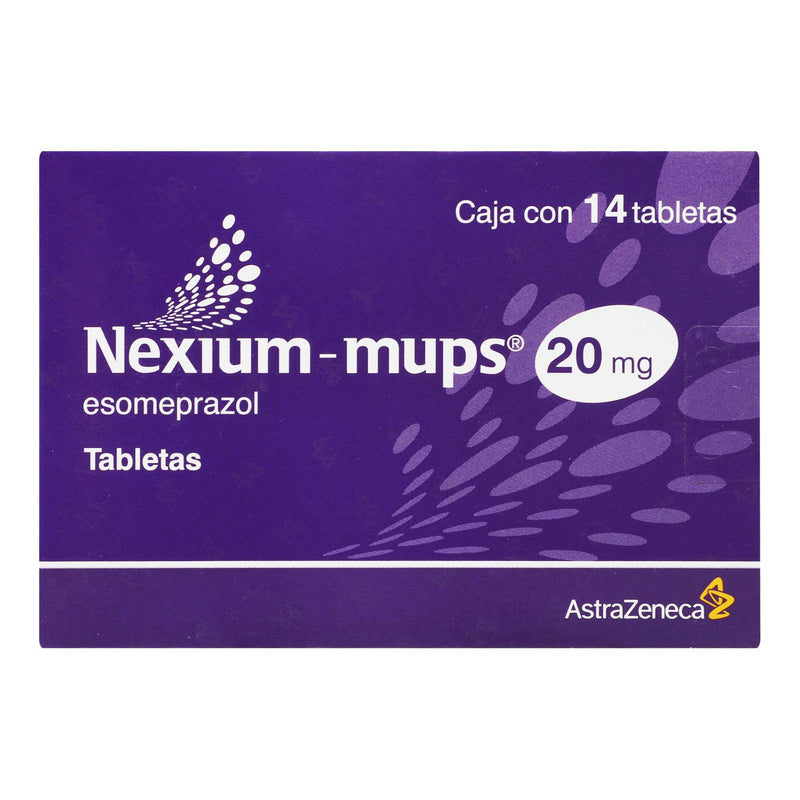 Nexium Mups 20Mg Con 14 Tabletas (Esomeprazol) - WeCare Pharma