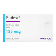 Eutirox 125Mcg Con 50 Tabletas (Levotiroxina Sodica) - WeCare Pharma