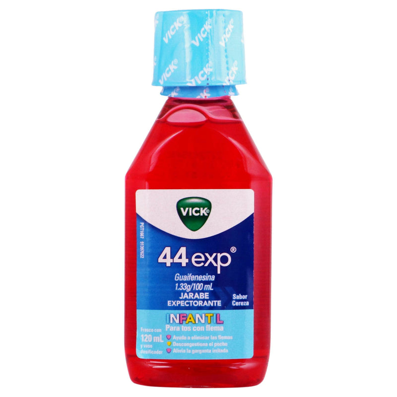Vick 44 Inf Jarabe 1.33G/100Ml 120Ml (Guiafenesina) - WeCare Pharma