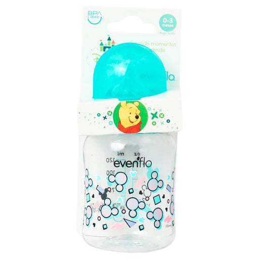Biberon Disney Europa Flujo Lento 4Oz Evenflo - WeCare Pharma
