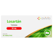 Losartan 50Mg Con 30 Avivia Tabletas - WeCare Pharma