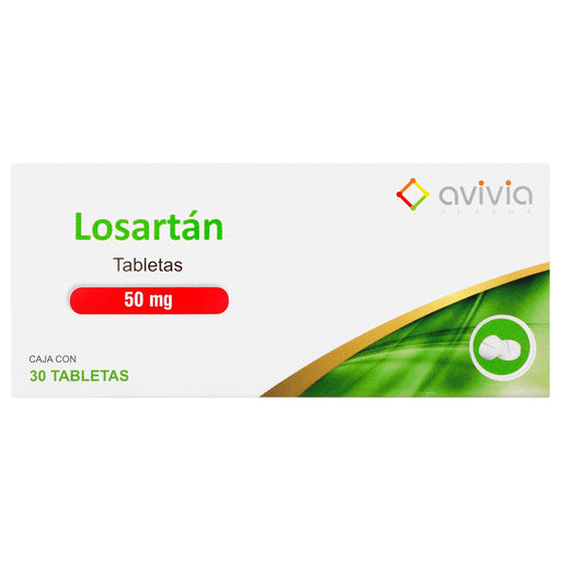 Losartan 50Mg Con 30 Avivia Tabletas - WeCare Pharma