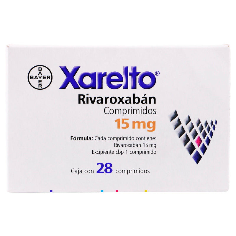Xarelto 15Mg Con 28 Comprimidos (Rivaroxaban) - WeCare Pharma