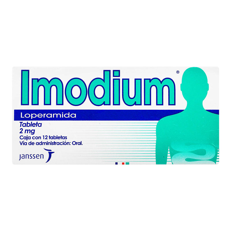 Imodium 2Mg Con 12 Tabletas (Loperamida) - WeCare Pharma