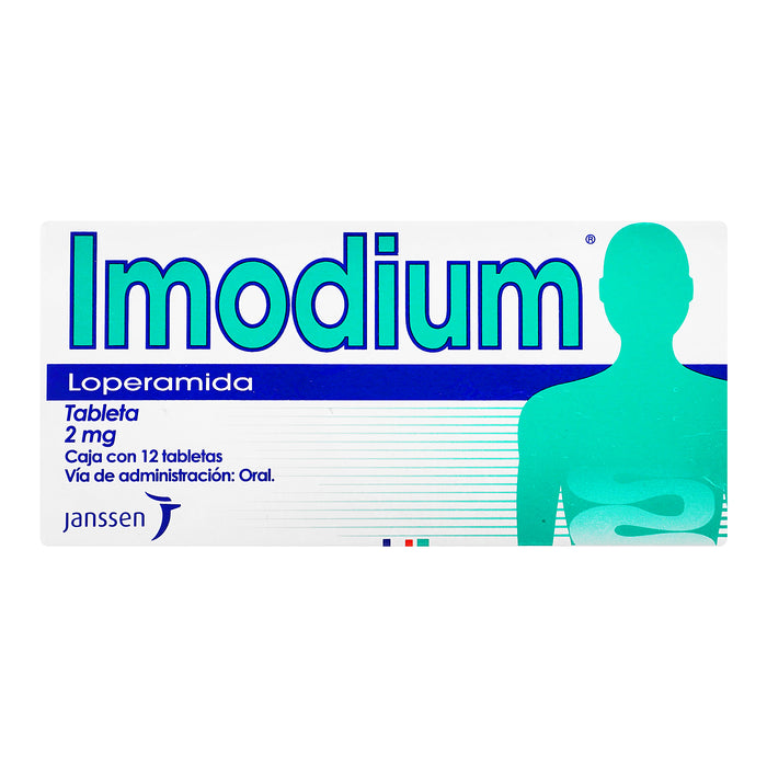 Imodium 2Mg Con 12 Tabletas (Loperamida) 1 - 7501109901067