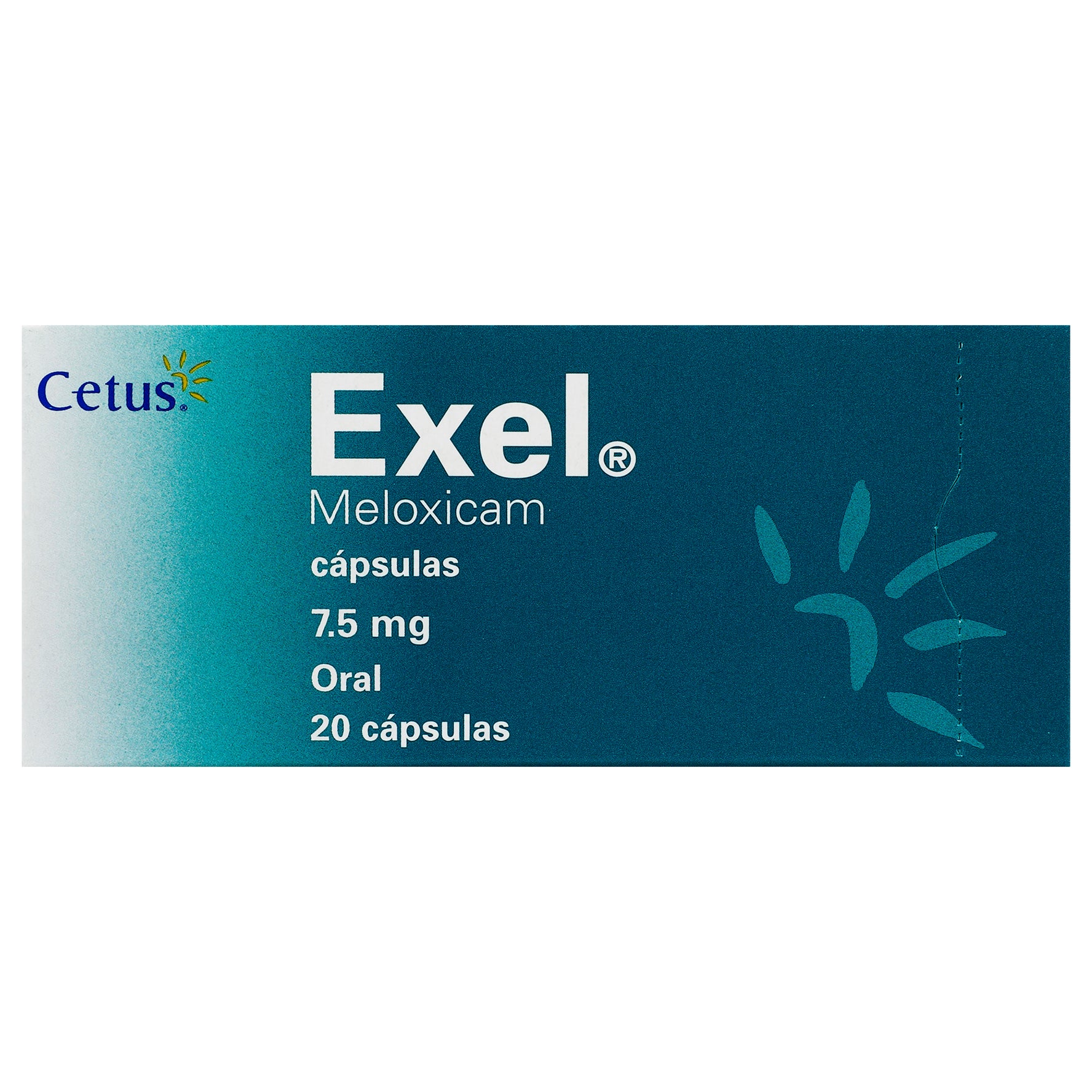 Exel 7.5Mg Con 20 Capsulas (Meloxicam) 1 - 7501314703418