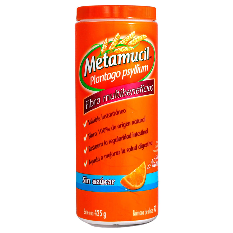 Metamucil Polvo 425G 72D Naranja (Plantago Psyllium) - WeCare Pharma