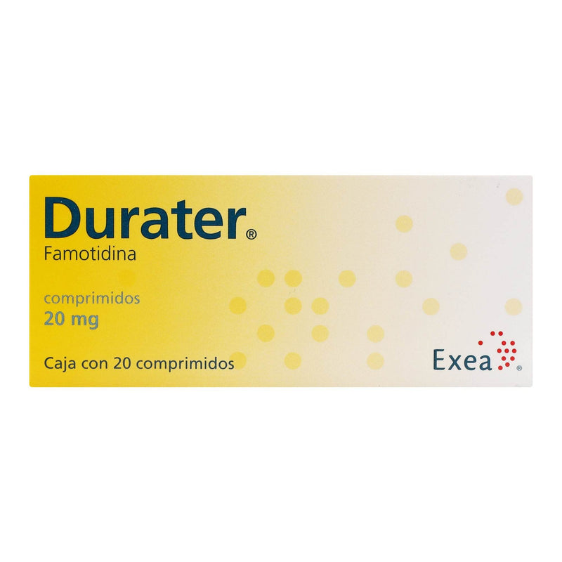 Durater 20Mg Con 20 Comprimidos (Famotidina) - WeCare Pharma