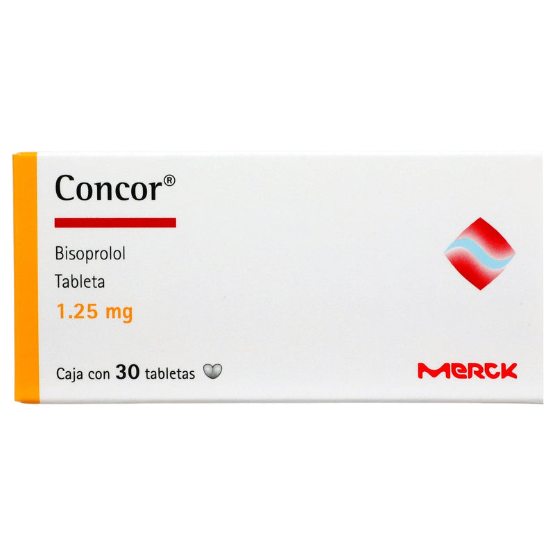 Concor 1.25Mg Con 30 Tabletas (Bisoprolol) - WeCare Pharma