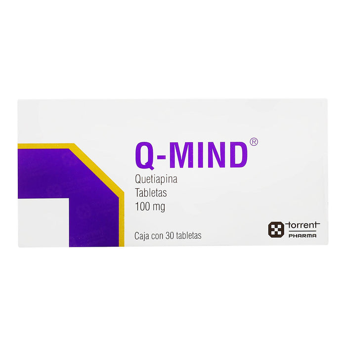 Q-Mind 100Mg Con 30 Tabletas (Quetiapina) - WeCare Pharma