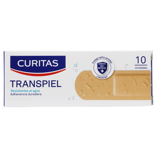 Curitas Adhesivas Transpiel Con 10 - WeCare Pharma