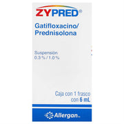 Zypred Gotas 0.3%/1% 6Ml (Gatifloxacino/Prednisolona) - WeCare Pharma
