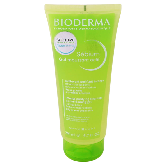 Bioderma Sebium Gel Moussant Actif 200Ml 1 - 3701129803400