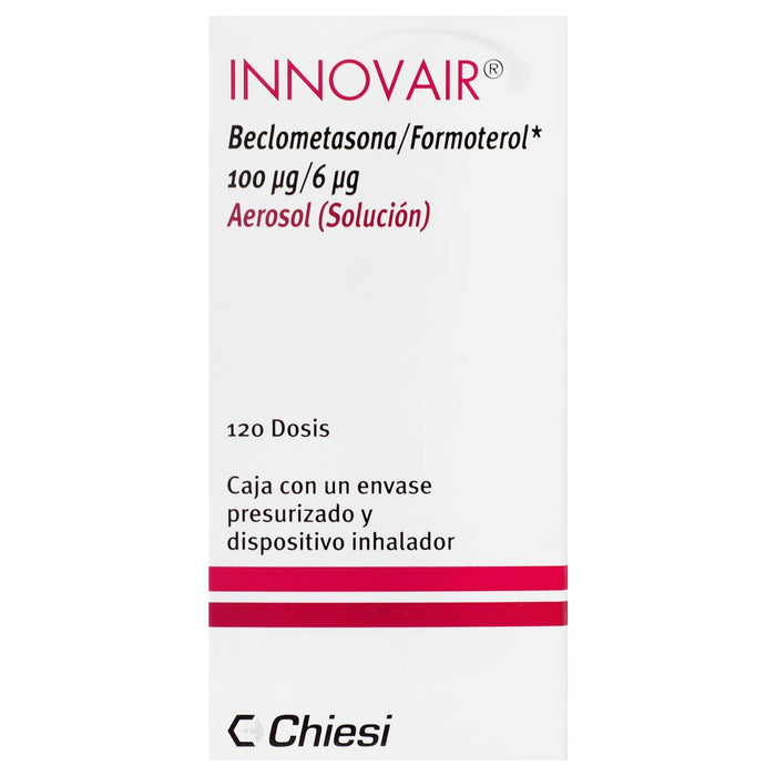 Innovair Aerosol 1.724Mg/0.103Mg 120D (Beclometasona/Formoterol) - WeCare Pharma