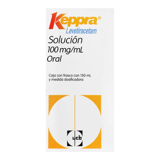 Keppra Solución 100Mg/Ml 150Ml (Levetiracetam) - WeCare Pharma