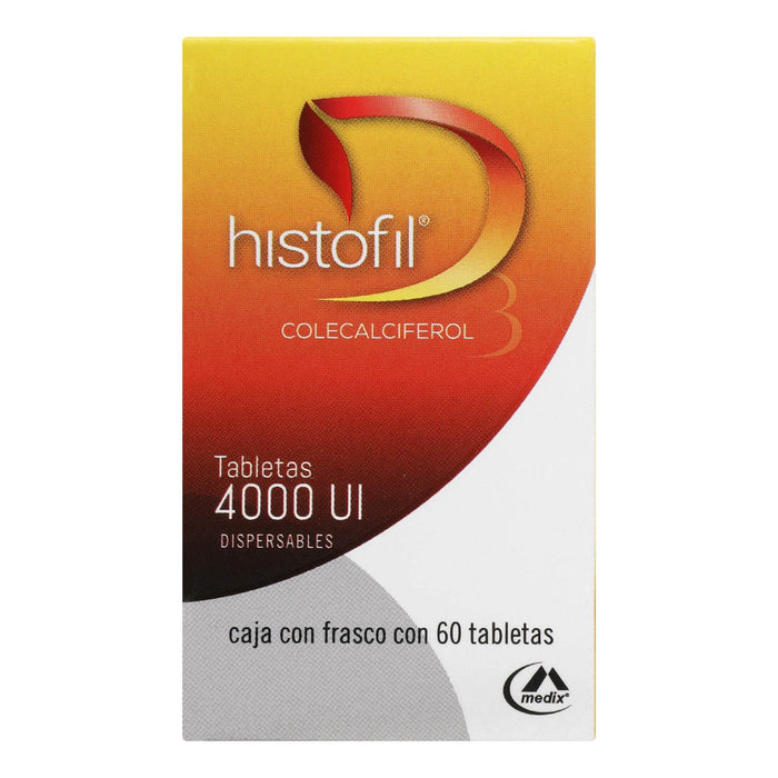 Histofil 4000Unid Con 60 Tabletas (Colecalciferol) - WeCare Pharma