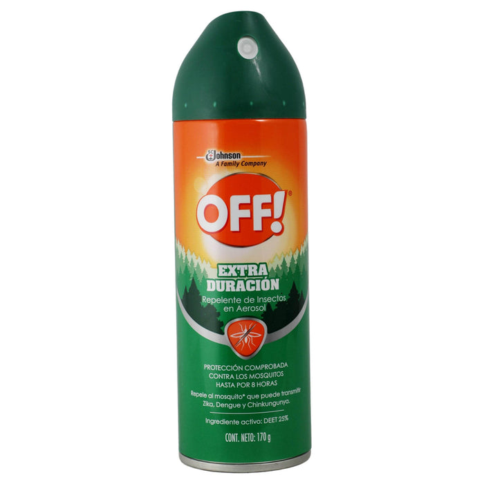 Repelente Off Extra Duracion Aerosol 170G - WeCare Pharma
