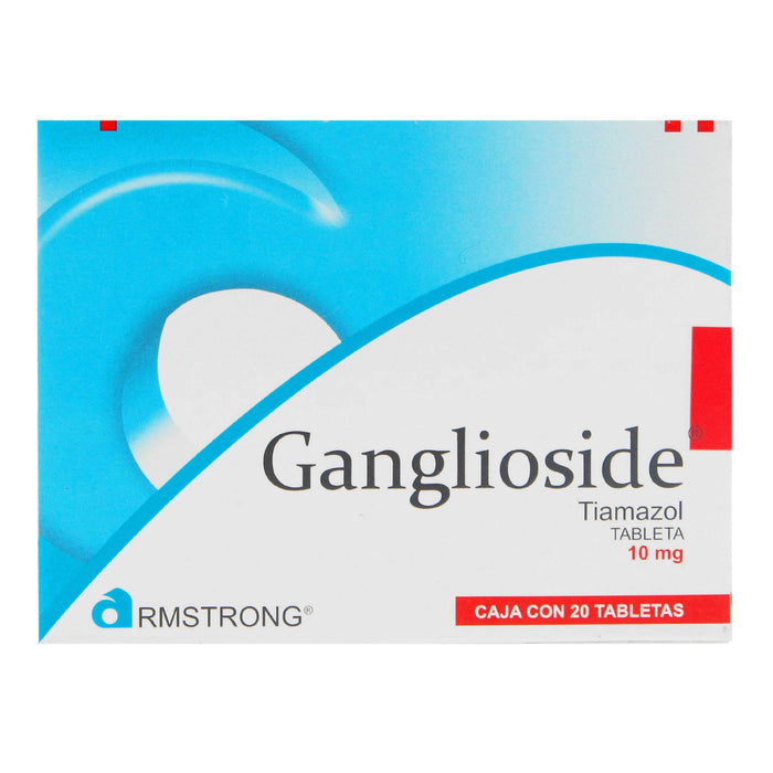 Ganglioside 10Mg Con 20 Tabletas (Tiamazol) - WeCare Pharma