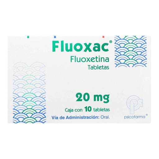 Fluoxac 20Mg Con 10 Tabletas (Fluoxetina) - WeCare Pharma