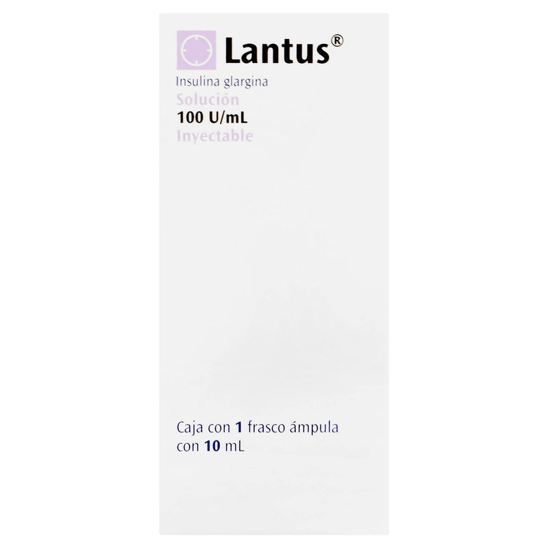 Lantus Frasco 100Unid/Ml 10Ml Con 1 Ampulas (Insulina Glargina) - WeCare Pharma