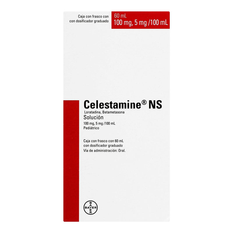Celestamine Ns Solución 100Mg/5Mg/100Ml 60Ml (Loratadina/Betametasona) - WeCare Pharma