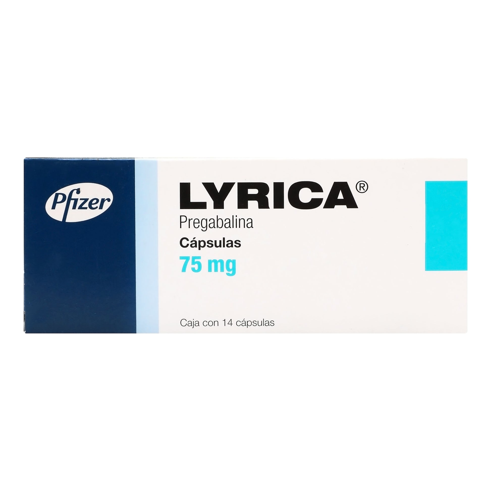 Lyrica 75Mg Con 14 Capsulas (Pregabalina) 1 - 7501287670304