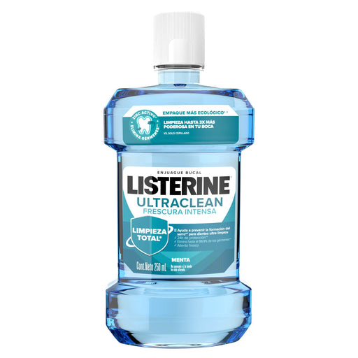 Listerine Ultraclean Frescura Intensa Menta 250Ml - WeCare Pharma