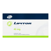 Lipitor 40Mg Con 30+30 Tabletas (Atorvastatina) - WeCare Pharma