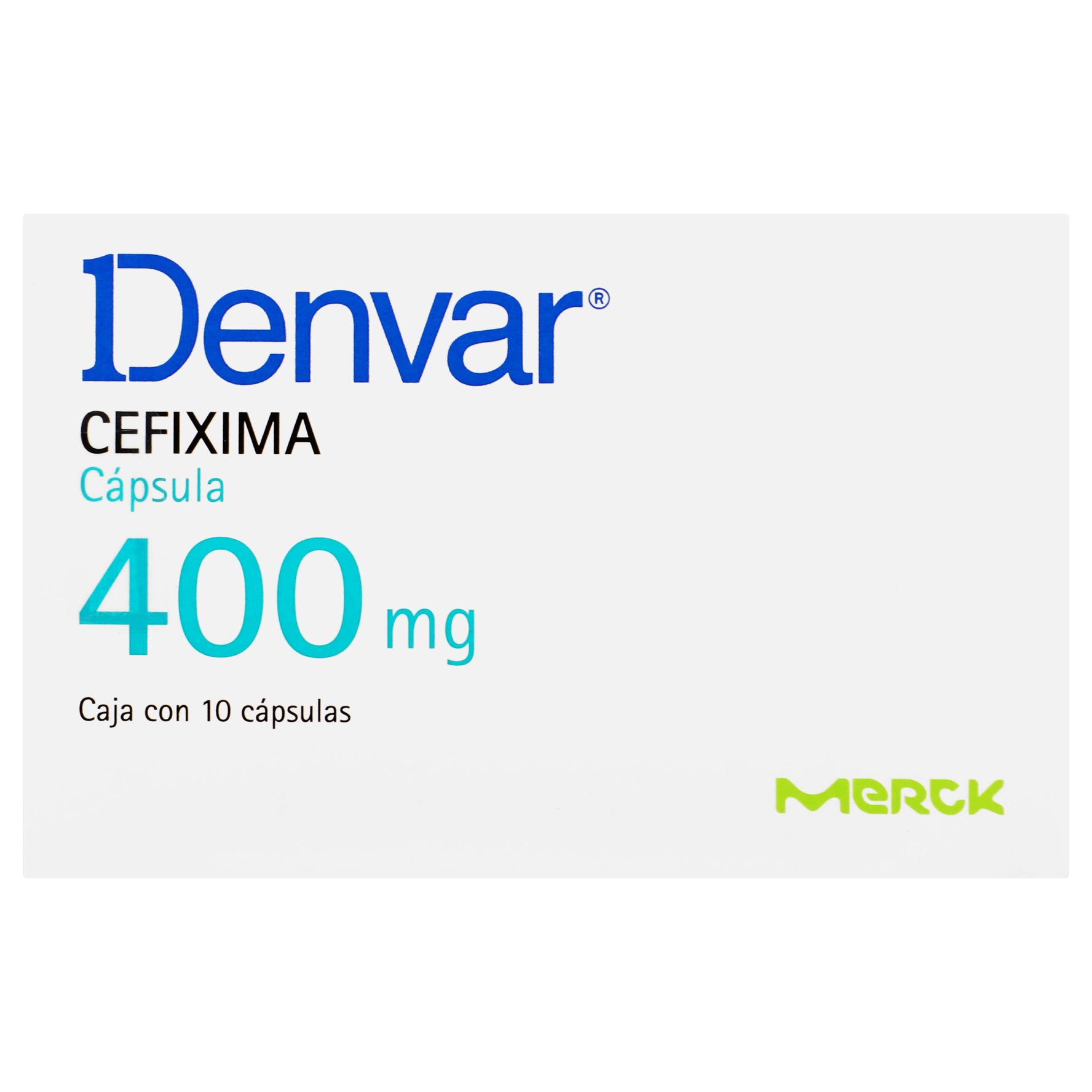 Denvar 400Mg Con 10 Capsulas (Cefixima) 1 - 7501298216331