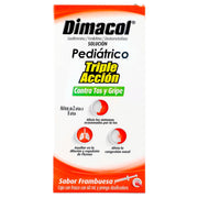 Dimacol Ped Solución 2G/100Mg/200Mg/100Ml 60Ml (Guaifesina/Fenilefrina/Dextrometorfano) - WeCare Pharma
