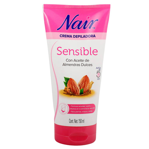 Crema Depiladora Nair Sensible 150Ml - WeCare Pharma