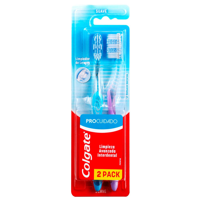 Cepillo Dental Colgate Pro Cuidado Con 2 - WeCare Pharma