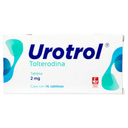 Urotrol 2Mg Con 14 Tabletas (Tolteridona) - WeCare Pharma