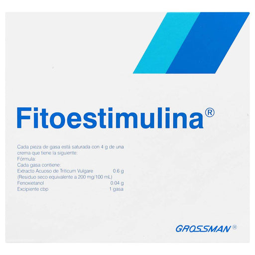 Fitoestimulina Crema Gasas 0.06G/0.04G Con 10 (Triticum Vulgare/Fenoxietanol) - WeCare Pharma