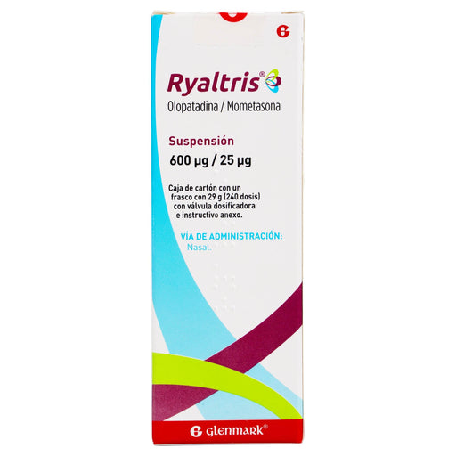 Ryaltris (Olopatadina/Mometasona) Frasco Con 600Ug/25Ug Con 240Dosis - WeCare Pharma